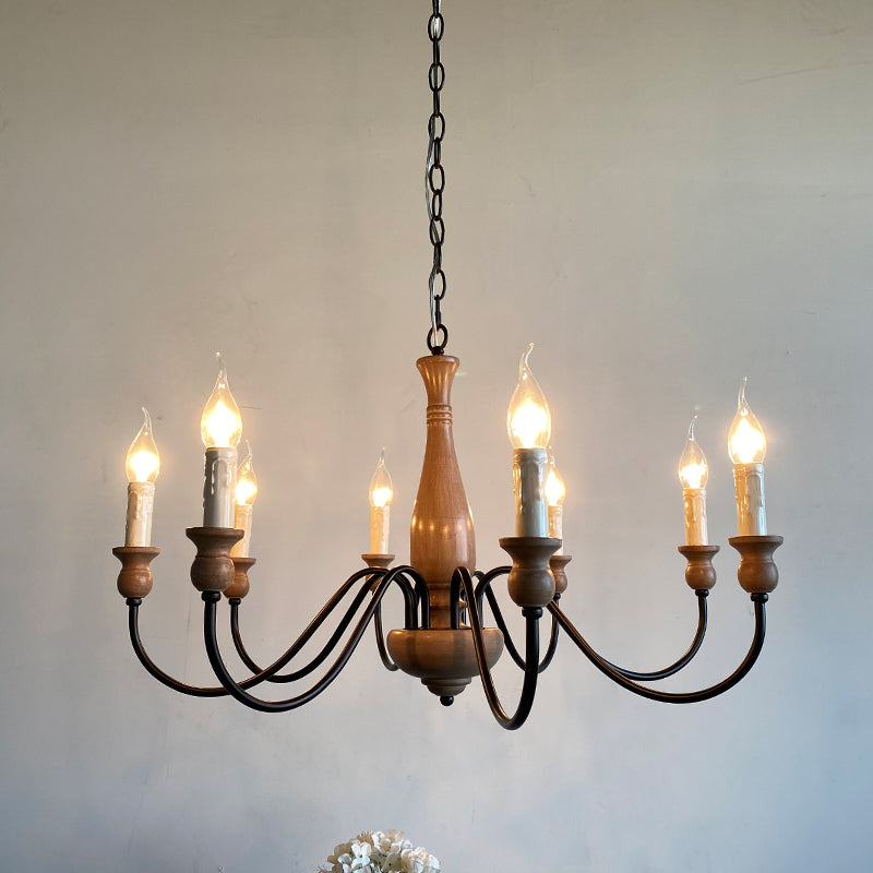 Afralia Wooden Chandelier