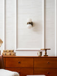 Load image into Gallery viewer, Dual Globe Alabaster Wall Lamp
