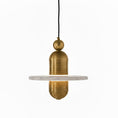 Load image into Gallery viewer, Alabaster Comet Pendant Lamp

