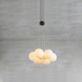 Load image into Gallery viewer, Alabaster Lunar Chandelier

