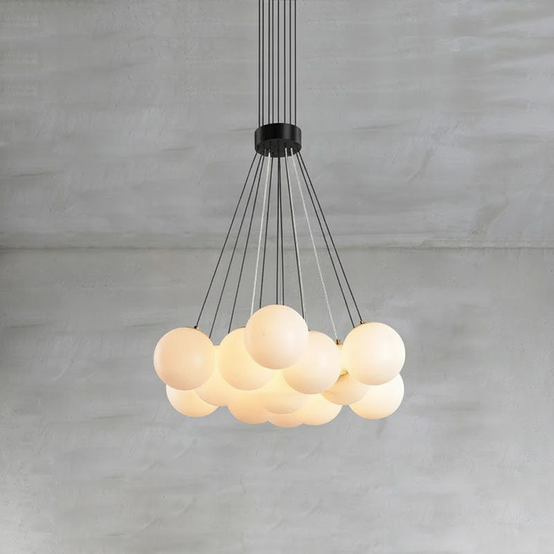 Alabaster Lunar Chandelier