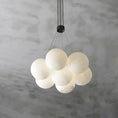 Load image into Gallery viewer, Alabaster Lunar Chandelier
