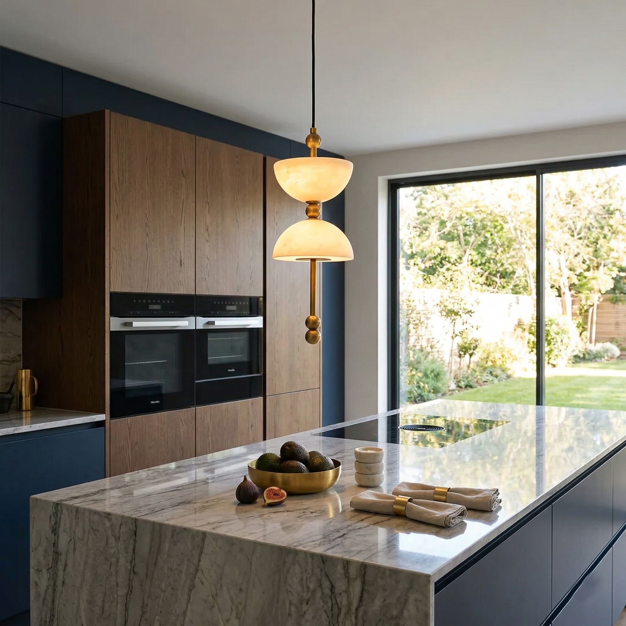 Lyra Alabaster Pendant Lamp – Radilum