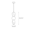 Load image into Gallery viewer, Alabaster Pendulous Pearl Pendant Lamp
