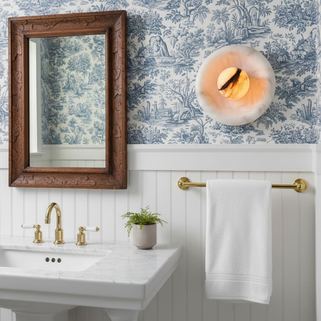 Orli Alabaster Wall Lamp