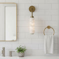 Load image into Gallery viewer, Payson Alabaster Wall Sconce
