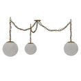 Load image into Gallery viewer, Alabaster Swag Pendant Lamp
