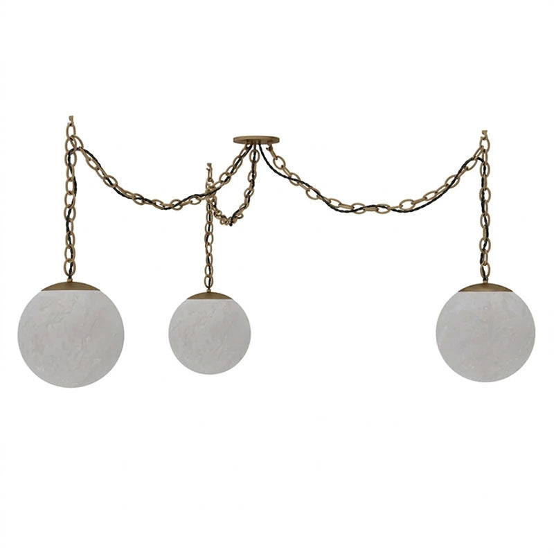 Alabaster Swag Pendant Lamp