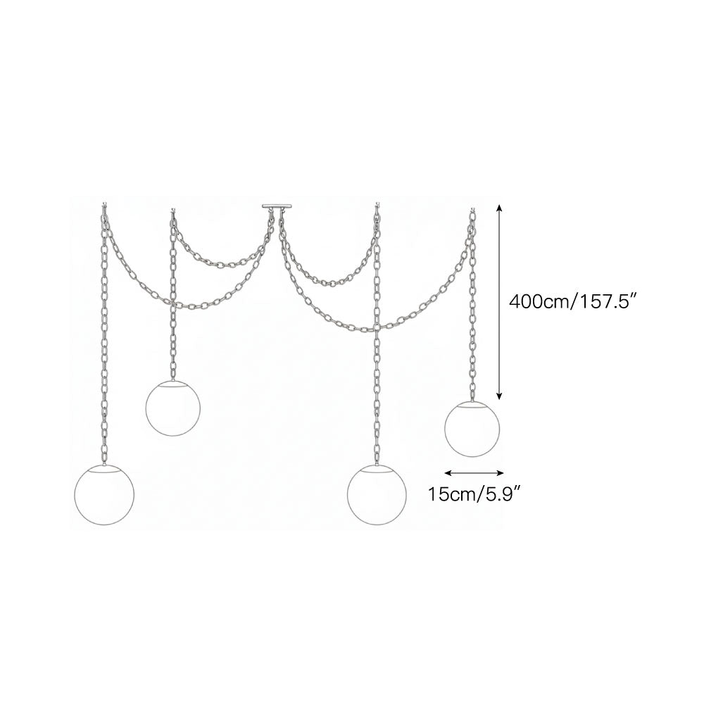 Alabaster Swag Pendant Lamp