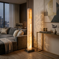 Bild in Galerie-Betrachter laden, Frozen Alabaster Floor Lamp

