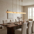 Load image into Gallery viewer, Halima Linear Alabaster Chandelier
