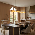 Load image into Gallery viewer, Halima Linear Alabaster Chandelier
