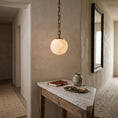 Charger l'image dans la visionneuse de la galerie, Alabaster Swag Pendant Lamp

