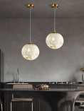 Load image into Gallery viewer, Alabaster Ball Pendant Light
