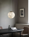 Load image into Gallery viewer, Alabaster Ball Pendant Light
