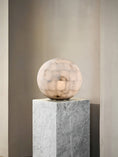 Load image into Gallery viewer, Alabaster Ball Table Lamp
