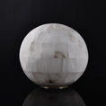 Load image into Gallery viewer, Alabaster Ball Table Lamp
