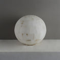 Load image into Gallery viewer, Alabaster Ball Table Lamp
