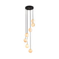 Charger l'image dans la visionneuse de la galerie, Alabaster Balls Cluster Chandelier
