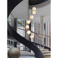 Bild in Galerie-Betrachter laden, Alabaster Balls Cluster Chandelier
