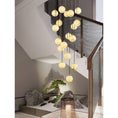 Charger l'image dans la visionneuse de la galerie, Alabaster Balls Cluster Chandelier
