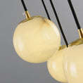 Charger l'image dans la visionneuse de la galerie, Alabaster Balls Cluster Chandelier
