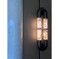Load image into Gallery viewer, Alabaster Banded KoKo Sconce
