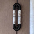 Load image into Gallery viewer, Alabaster Banded KoKo Sconce
