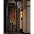 Load image into Gallery viewer, Alabaster Banded KoKo Sconce
