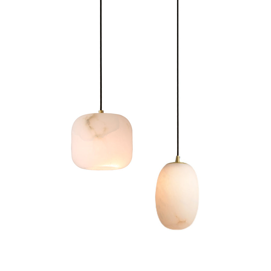 Alabaster Bedside Pendant Light