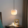 Load image into Gallery viewer, Alabaster Bedside Pendant Light
