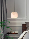 Load image into Gallery viewer, Alabaster Bedside Pendant Light
