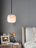 Load image into Gallery viewer, Alabaster Bedside Pendant Light
