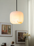 Load image into Gallery viewer, Alabaster Bedside Pendant Light
