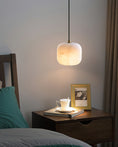 Load image into Gallery viewer, Alabaster Bedside Pendant Light
