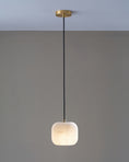 Load image into Gallery viewer, Alabaster Bedside Pendant Light
