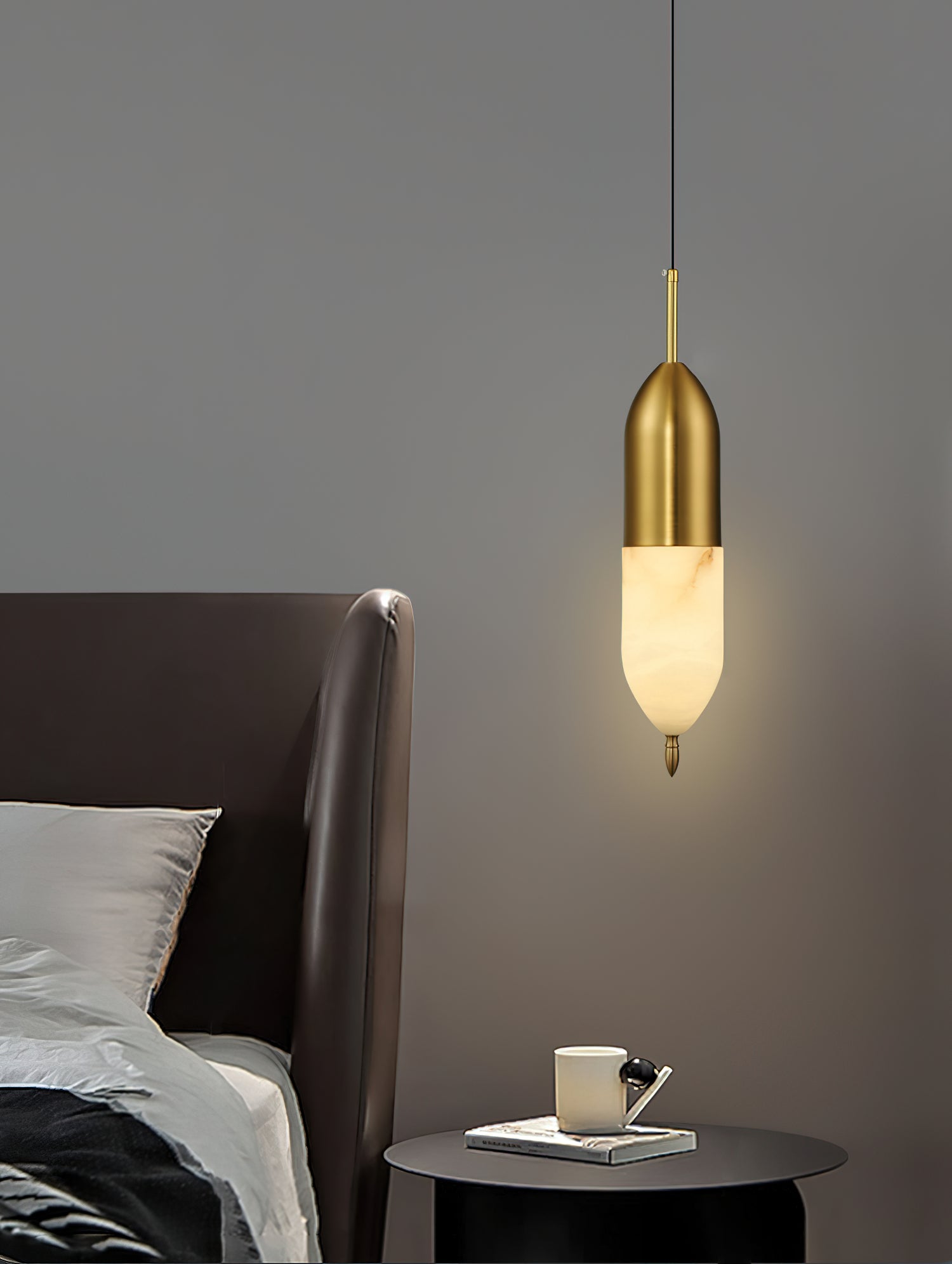 Alabaster Bolus Pendant Light