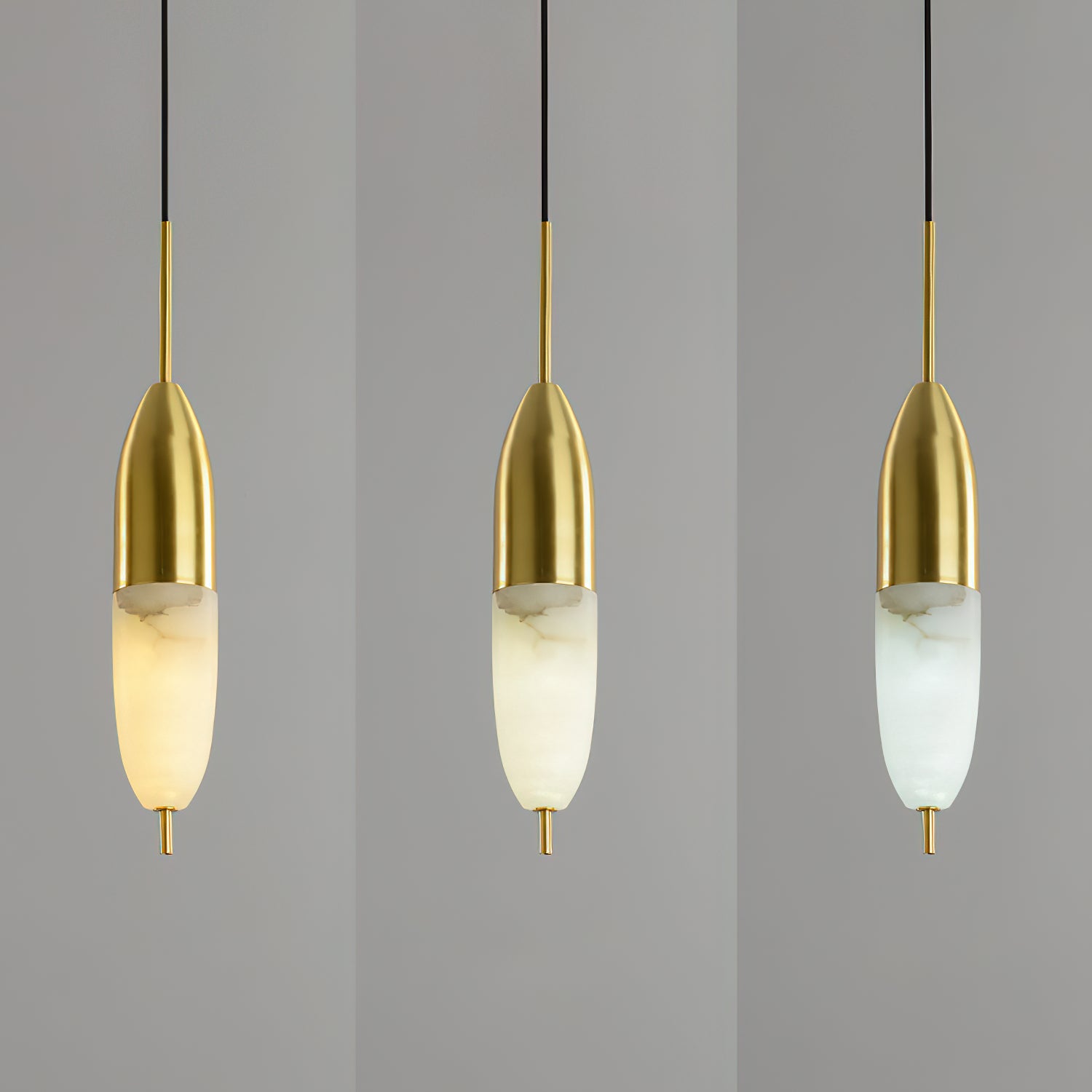 Alabaster Bolus Pendant Light