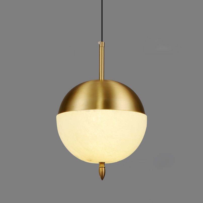 Alabaster Bolus Pendant Light