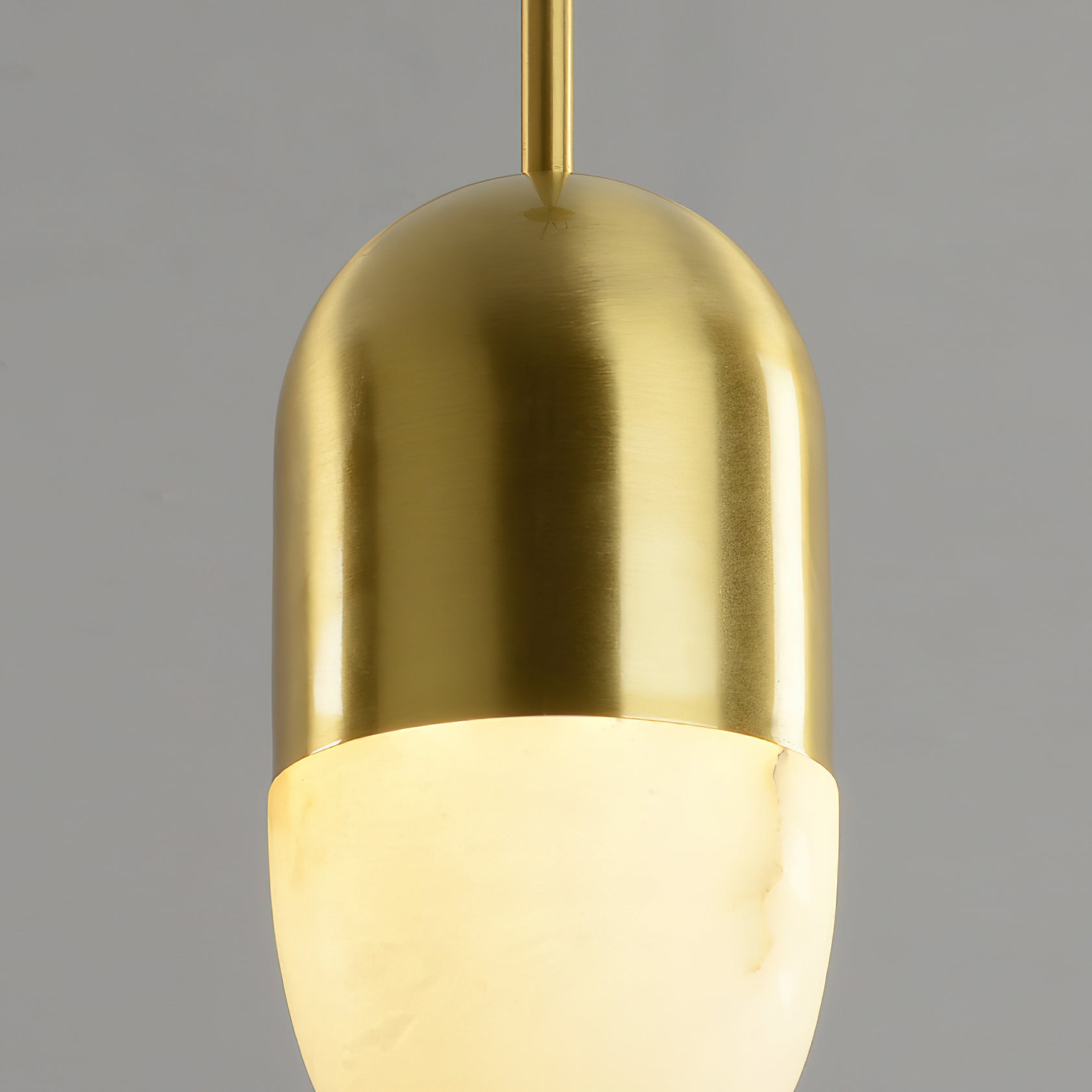 Alabaster Bolus Pendant Light