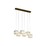 Alabaster Box Linear Chandelier