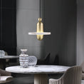 Load image into Gallery viewer, Alabaster Comet Pendant Lamp
