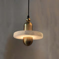 Load image into Gallery viewer, Alabaster Comet Pendant Lamp
