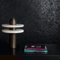 Load image into Gallery viewer, Alabaster Comet Table Lamp
