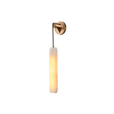 Alabaster Flute Wall Lamp