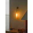 Load image into Gallery viewer, Alabaster Flute Wall Lamp
