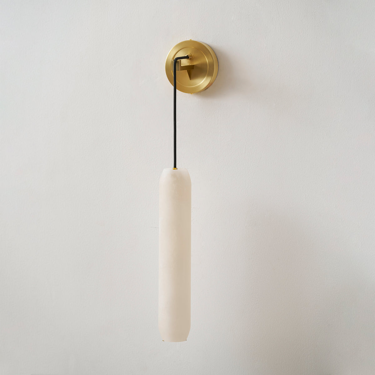 Alabaster Flute Wall Lamp