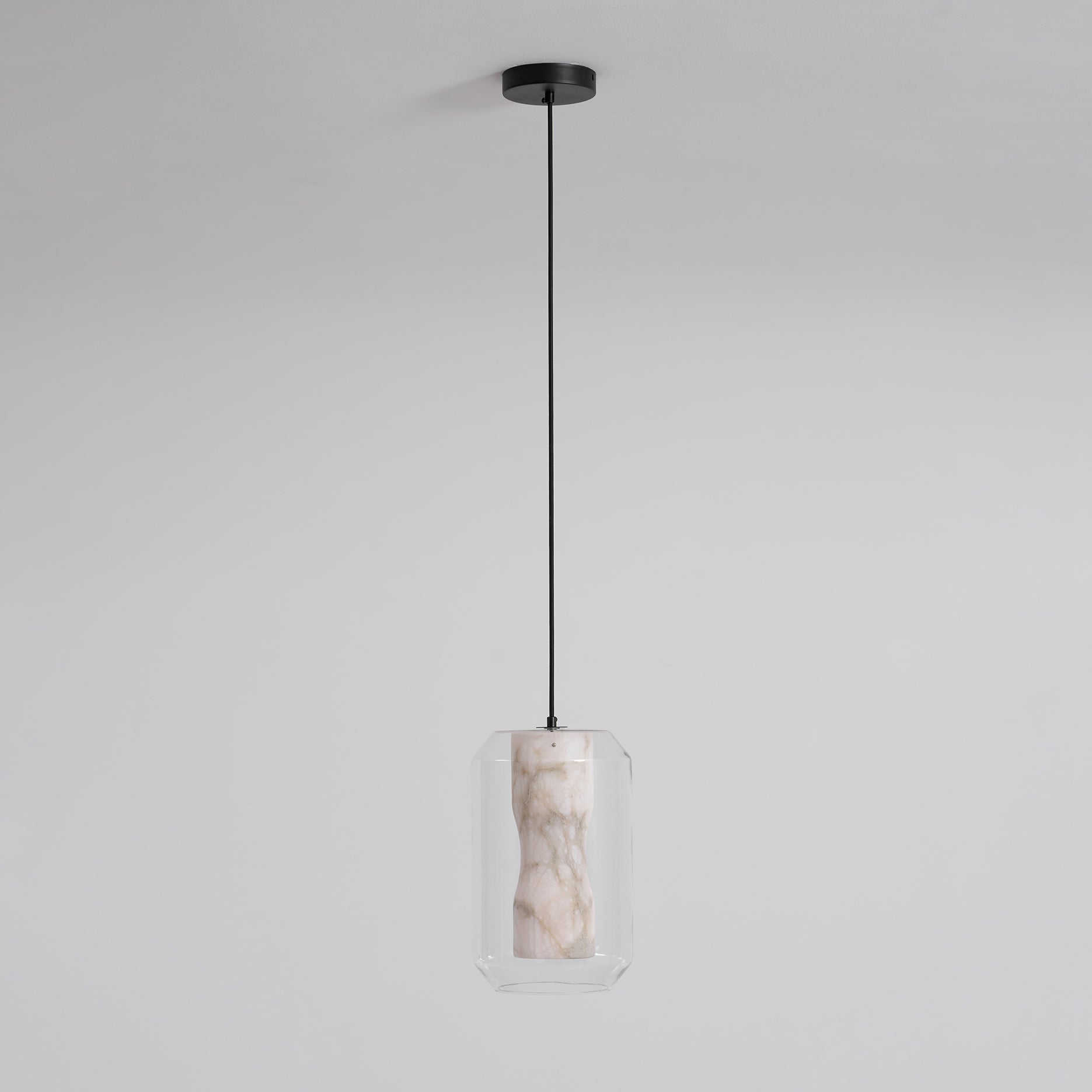Glass Alabaster Pendant Lamp