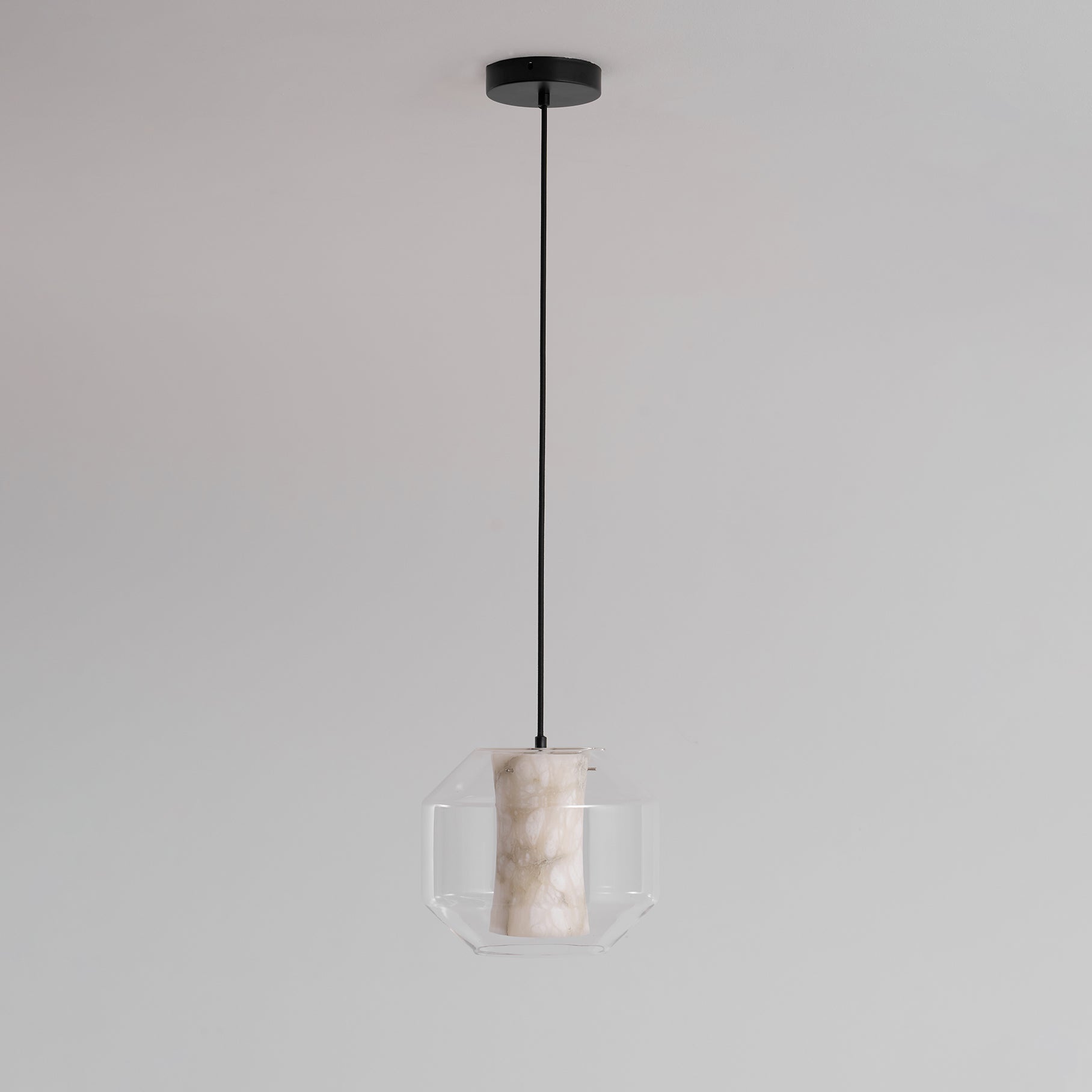 Glass Alabaster Pendant Lamp