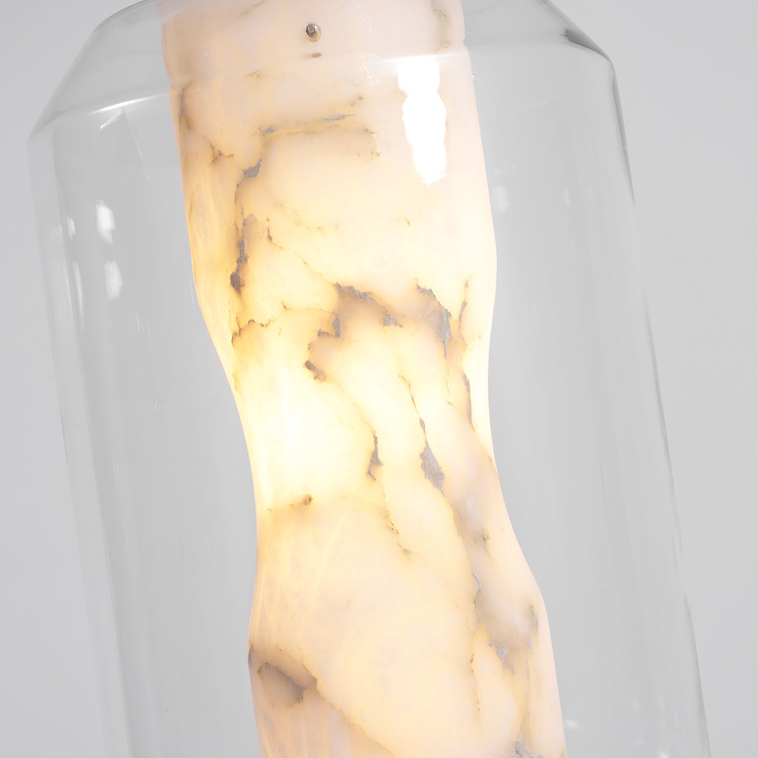 Glass Alabaster Pendant Lamp